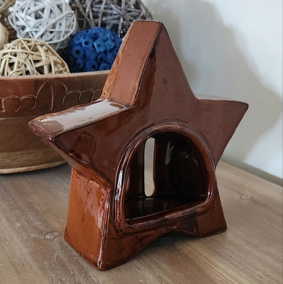 ⭐ Empire Candle Co. Patriotic Star Tealight Holder – American Flag Ceramic 6” - Picture 6 of 16